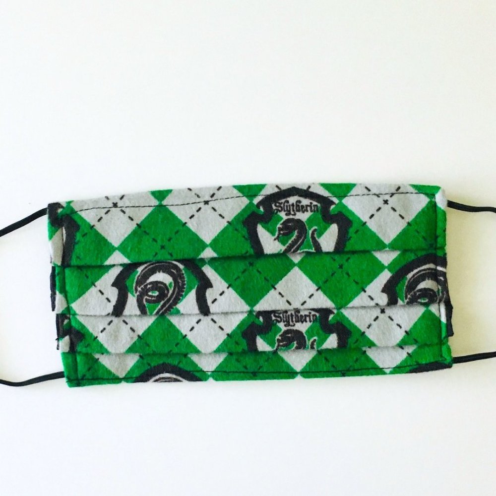 SLYTHERIN Handmade Face Mask